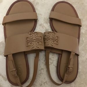 Womens Tory Burch Tan Sandals Size 7
